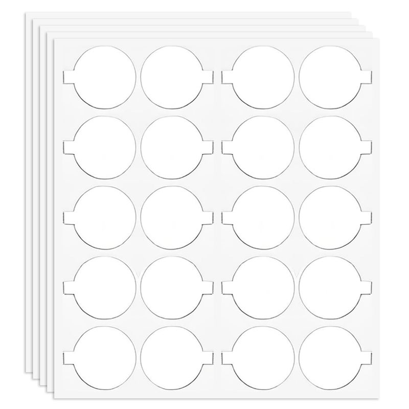 Gukoo 100 Pcs Double Sided Sticky Dots, 0.59" Museum Putty Clear Removable, Balloon Sticky Dots with Handle for Festival Home Office Party Poster Putty for Wall Decorations - Image 1